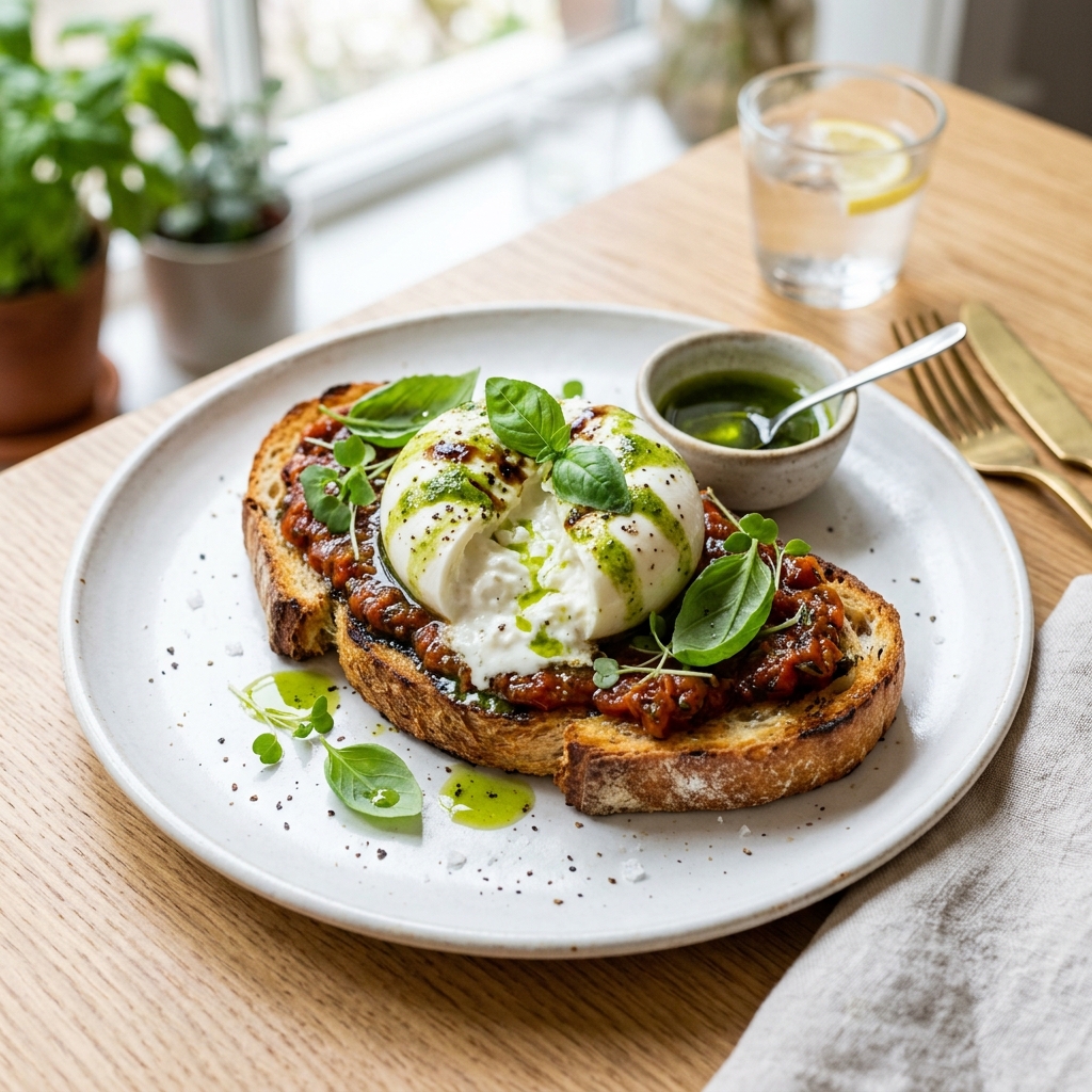 Burrata Toast