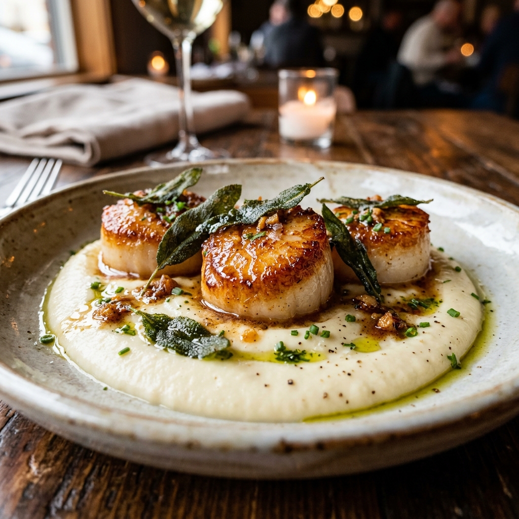 Seared Scallops